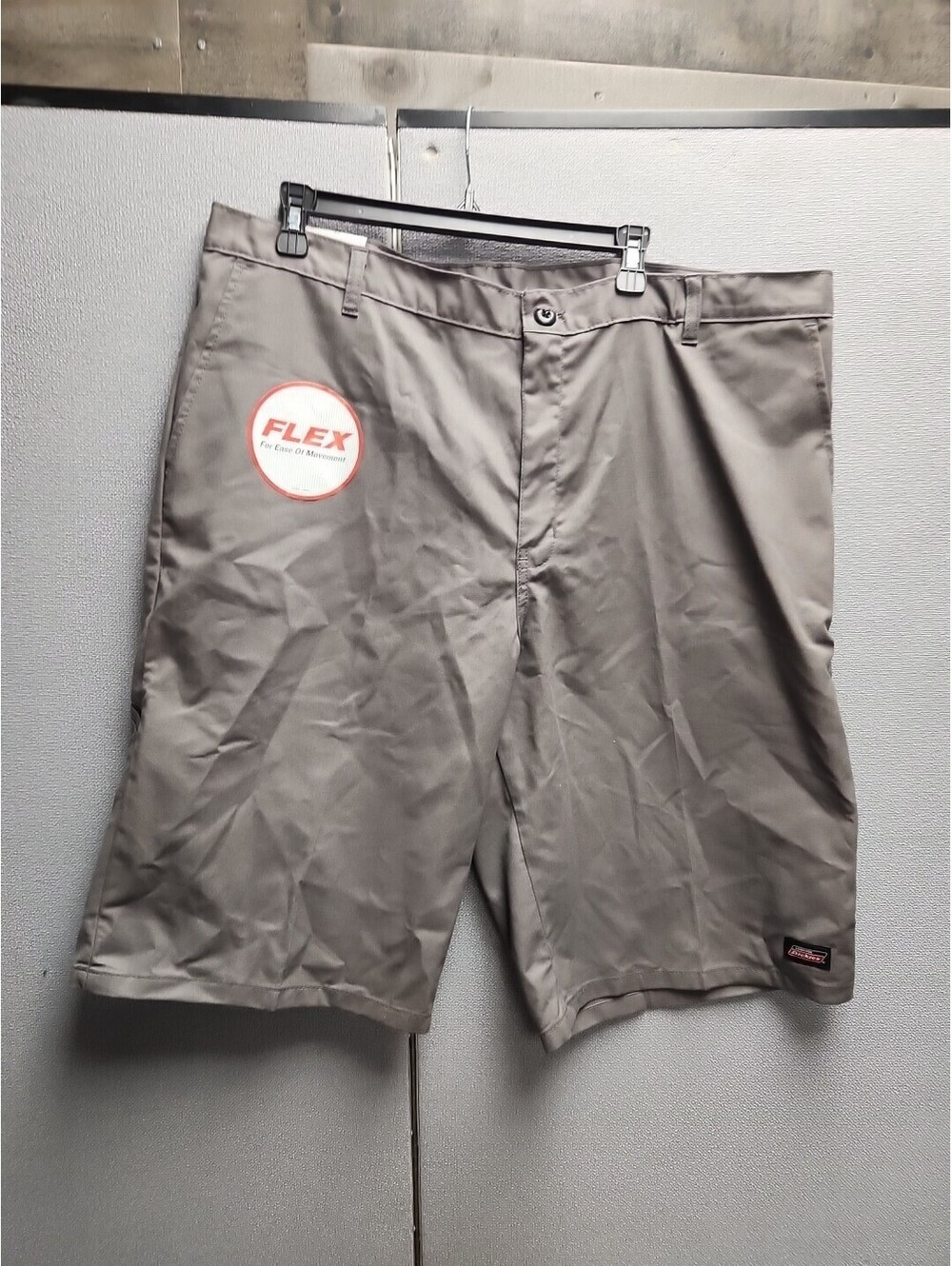 NWT Dickies Work Shorts B&T 13in InSeam Relaxed Fit GR630VG Gray Sz 42!